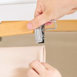 Buksebjler i tr - justerbare 8-pak bukseklemme bjler - 34 cm