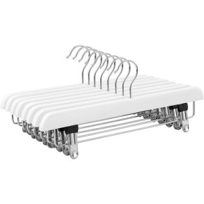 Buksebjler i tr - justerbare 8-pak bukseklemme bjler - 35,5 cm