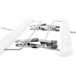 Buksebjler i tr - justerbare 8-pak bukseklemme bjler - 35,5 cm