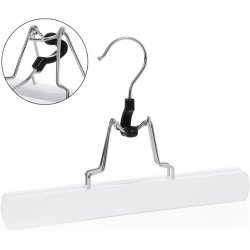 Buksebjler i tr - 12 stk bukseklemme bjler med filt - 25 cm