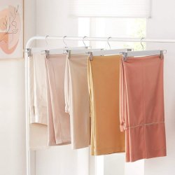 Buksebjler i tr - justerbare 8-pak bukseklemme bjler - 34 cm