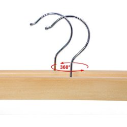 Buksebjler i tr - justerbare 8-pak bukseklemme bjler - 35,5 cm