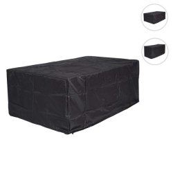 Overtrk til havebnke - vandafvisende antracit cover 95x140x75 cm