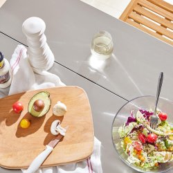 Kkken p hjul, kkkenvogn med skuffer, brun 115x46-71x92