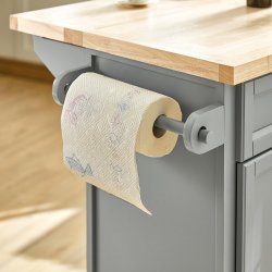 K�kken� p� hjul, k�kkenvogn med udtr�kkelig bordplade, gr�