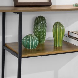 Konsolbord - slankt sidebord - smalt entrbord - mrkebrun 120x30x80