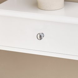 Vghylde og svvehylde - vghngt med 2 skuffer - hvid 63,5x15x10