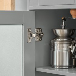 Kkkenvogn p hjul, kkkenskab med skabe, gr 89x40x89