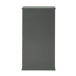 V�gh�ngt badev�relsesskab, medicinskab, m�rkegr� 40x21x76 cm