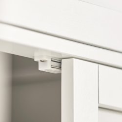 Badev�relsesskab, skab med skuffe og dobbeltskab, hvid