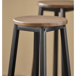 Barbord med 4 stole, komplet spisegruppe til k�kken - brun