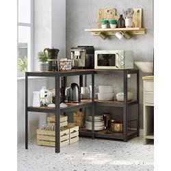 Stlreol med 5 hylder - lagerreol - sort reol 200 x 100 x 50