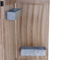 Rumdeler - skillev�g/sk�rmv�g med plantekasser - foldesk�rm/foldev�g