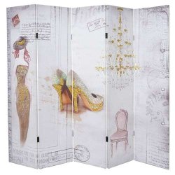 Sk�rmv�g/skillev�g - rumdeler Glitter Retro Fashion 180 x 200 cm