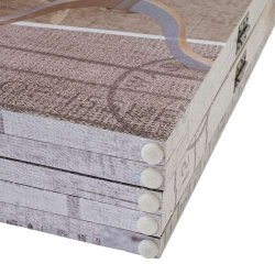 Sk�rmv�g/skillev�g - rumdeler Glitter Retro Fashion 180 x 200 cm