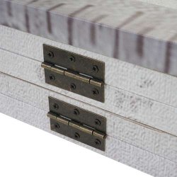 Sk�rmv�g/skillev�g - rumdeler Glitter Retro Fashion 180 x 200 cm