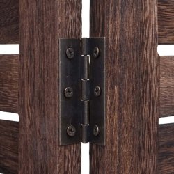 Rumdeler i tr� - antik vintage brun sk�rmv�g/foldev�g 170 x 200 cm