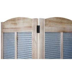 Rumdeler - skillev�g/sk�rmv�g med plantekasser - foldesk�rm/foldev�g