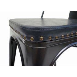 4 cafestole med gr ldersde - sort stabelbar bistro stol og spisestol