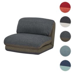 L�nestolsseng - sovestol og g�steseng - khaki/gr� sovestol 75x217