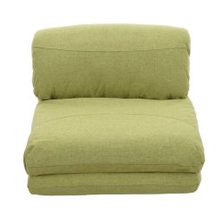 L�nestolsseng - sovestol og g�steseng - gr�n sovestol 75x217