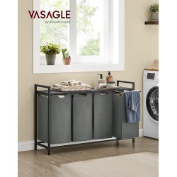 Vasket�jskurve med 4 rum - 4 vasket�jsposer - gr�