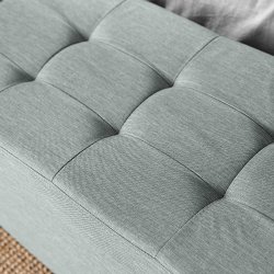 B�nk med kiste - siddeb�nk med opbevaring 76 x 38 x 38 - gr�