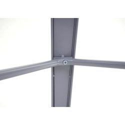 Cafebord med bordplade i tr - fransk bistro bord - 107x60x60cm ~ grt