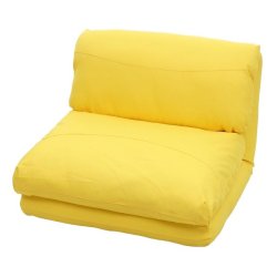 L�nestolsseng - sovestol og g�steseng - gul sovestol 75x217