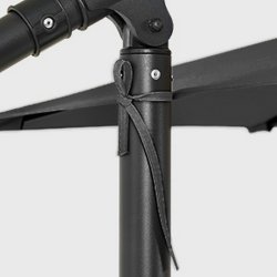 Hngeparasol  3 meter - parasol  300 cm - gr haveparasol