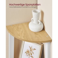 Hjrnereol - stigereol i industrielt design - brun og hvid