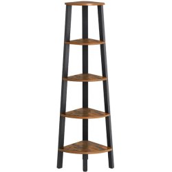 Hjrnereol - stigereol i industrielt design - rustik brun