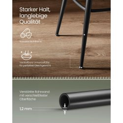 Barstol med kunstlder - st med 2 - sdehjde 65 cm - grn