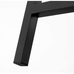 Barstol i industrielt design - st med 2 barstole - rustik brun