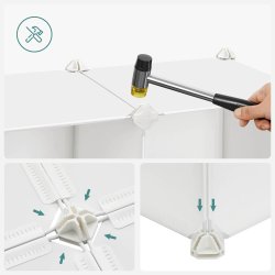 Opbevaringsskab til brnevrelset - plastikskab til brn