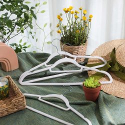 Tjbjler - bjler i velour med skridsikker buksestang - 50 stk