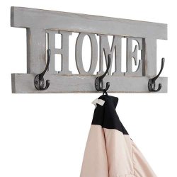 2 knager�kker Home + Family garderobe - antik gr� entrem�bler