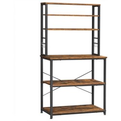 Kkkenreol - kkkenopbevaring - kkken modul - rustik brun  80x40x167