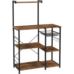 Kkkenenhed - kkkenstativ - rustik brun L90 x B40 x H132 cm