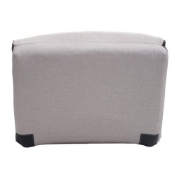 L�nestolsseng - sovestol og g�steseng - m�rkegr�/lysegr� sovestol 75x217