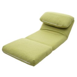 L�nestolsseng - sovestol og g�steseng - gr�n sovestol 75x217