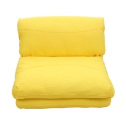 L�nestolsseng - sovestol og g�steseng - gul sovestol 75x217