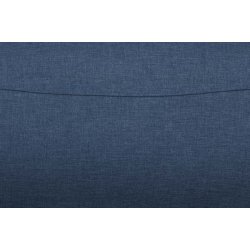 L�nestolsseng - sovestol og g�steseng - lysebl�/m�rkebl� sovestol 75x217