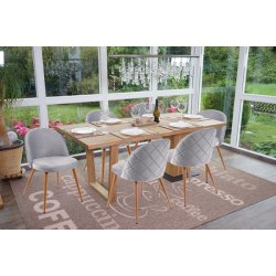 Spisebordsstole - 2 spisestuestole og spisestole - lysegr fljl