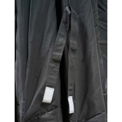 Markedsparasol  500 cm - stor rund parasol p  5 meter - antracit gr