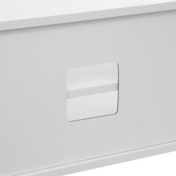 TV-b�nk - TV-bord i skandinavisk design - hvid 110 x 40 x 50