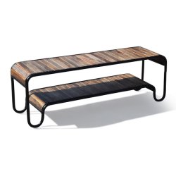 B�nk - TV-b�nk Christiania Raw i Mangotr� - TV-bord og TV-m�bel