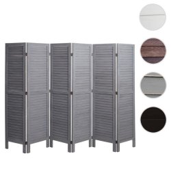 Sk�rmv�g i m�rkegr� antik vintage tr� - rumdeler/foldev�g 170 x 240 cm