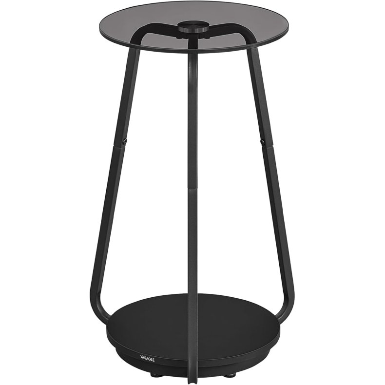 Hjrnebord - rundt sidebord - sengebord - skiftergr 30 x H55