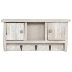 N�gle knager�kke med 2 skabe - beige v�gskab n�gleskab